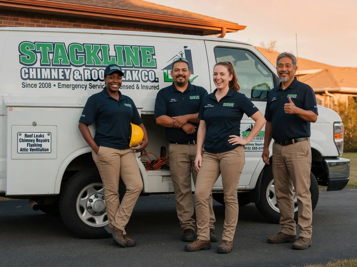 Chimney flashing repair company in Morrill, ME